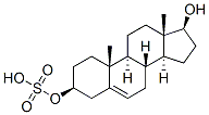 5-androstene-3 beta,17 beta-diol sulfate 结构式