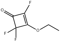 2-Cyclobuten-1-one,  3-ethoxy-2,4,4-trifluoro- Structure