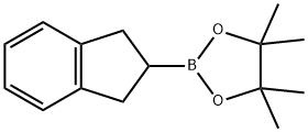 2-茚满基硼酸频哪醇酯 结构式