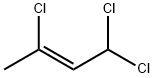 (Z)-1,1,3-Trichloro-2-butene Struktur