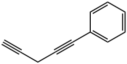 Benzene, 1,4-pentadiynyl- (9CI) 结构式