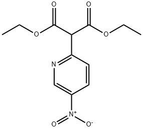 DIETHYL (5-NITROPYRIDIN-2-YL)MALONATE Struktur