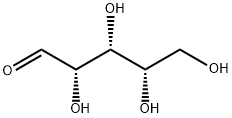 L-(-)-キシロース 化学構造式