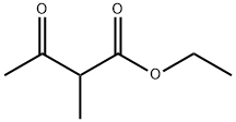 2-メチルアセト酢酸エチル 化学構造式