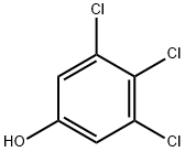 3,4,5-三氯苯酚, 609-19-8, 结构式