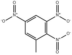 2,3,5-トリニトロトルエン 化学構造式