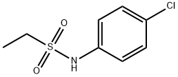 N-(4-chlorophenyl)ethanesulfonamide Struktur