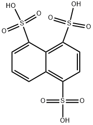 1,4,5-Naphthalenetrisulfonic acid 结构式
