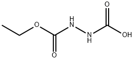 1,2-Hydrazinedicarboxylic acid 1-ethyl ester Struktur