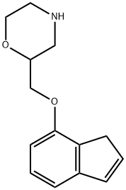 Indeloxazine Struktur