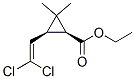 ethyl cis-2-(2,2-dichlorovinyl)-3,3-dimethylcyclopropanecarboxylate Structure