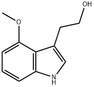 1H-INDOLE-3-ETHANOL,4-METHOXY- Structure