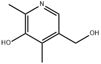 5-(羟甲基)-2,4-二甲基吡啶-3-醇 结构式