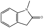 1-甲基-2-吲哚啉酮, 61-70-1, 结构式