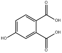 4-羟基邻苯二甲酸, 610-35-5, 结构式