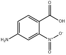 4-氨基-2-硝基苯甲酸 结构式