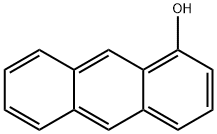 1-HYDROXYANTHRACENE Struktur