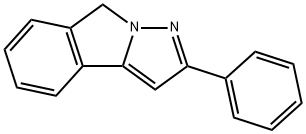 2-Phenyl-8H-pyrazolo[5,1-a]isoindole 结构式