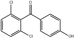 (2,6-dichlorophenyl) (4-hydroxyphenyl) ketone|