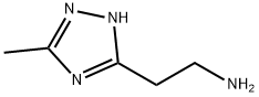 5-甲基-3-氨乙基-[1,2,,4]三唑, 61012-32-6, 结构式