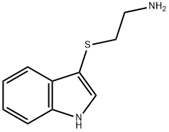 2-(1H-INDOL-3-YLSULFANYL)-ETHYLAMINE Structure