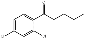 2',4'-Dichlorovalerophenone Struktur