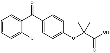 2-氯胆碱非诺贝特 结构式