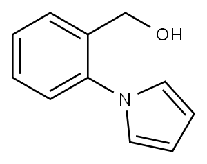 2-吡咯-1-基-苯甲醇, 61034-86-4, 结构式