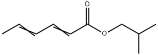 isobutyl hexa-2,4-dienoate Structure