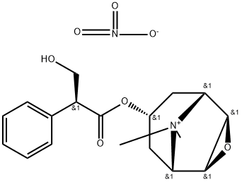 硝酸メチルスコポラミン 化学構造式