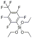 4-全氟三乙氧基硅烷 结构式