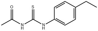 Acetamide, N-[[(4-ethylphenyl)amino]thioxomethyl]- (9CI) 结构式