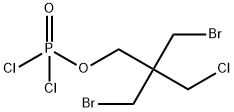 3-bromo-2-(bromomethyl)-2-(chloromethyl)propyl dichlorophosphate Structure