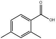 2,4-Dimethylbenzoic acid Struktur