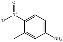 3-甲基-4-硝基苯胺 结构式