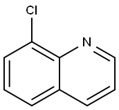 8-氯喹啉, 611-33-6, 结构式