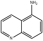 5-氨基喹啉, 611-34-7, 结构式