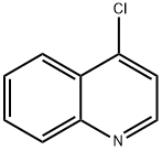 4-氯喹啉, 611-35-8, 结构式