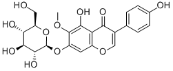 射干苷, 611-40-5, 结构式