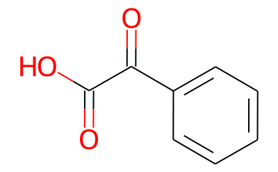 苯甲酰甲酸, 611-73-4, 结构式