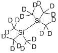 ヘキサメチル‐D18‐ジシラン 化学構造式
