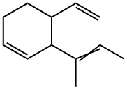 4-Ethenyl-3-(1-methyl-1-propenyl)cyclohexene 结构式