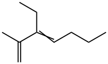 3-Ethyl-2-methyl-1,3-heptadiene Struktur