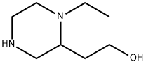 2-Piperazineethanol,1-ethyl-(9CI) Structure