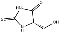 4-Imidazolidinone, 5-(hydroxymethyl)-2-thioxo-, (S)- (9CI) Struktur
