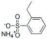 ammonium ethylbenzenesulphonate Structure