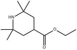 2,2,6,6-テトラメチル-4-ピペリジンカルボン酸エチル 化学構造式