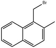1-(ブロモメチル)-2-メチルナフタレン 化学構造式