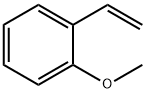 メチル(2-ビニルフェニル)エーテル 化学構造式