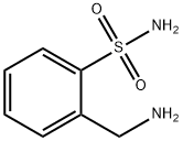 2-(氨基甲基)苯磺酰胺 结构式